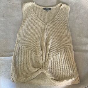 Marled by Reunited Sleeveless Sweater S